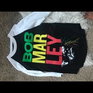 Bob Marley Baseball Tee